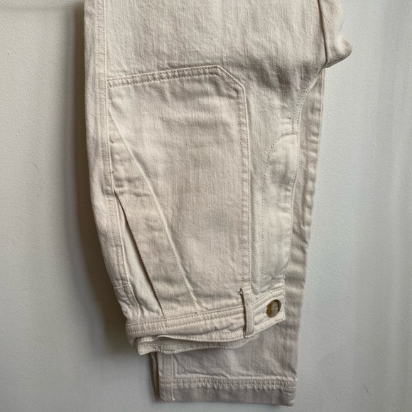Straight leg crop cotton pant size 24 madewell Emmet style 00 - Picture 2 of 6